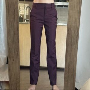 Like New Express Burgundy Work Trouser Pants Size 00